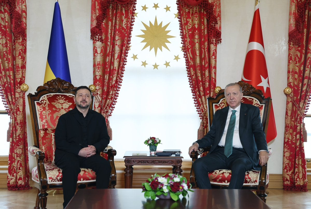 Ukrayna Devlet Başkanı Zelenskiy İstanbul'da