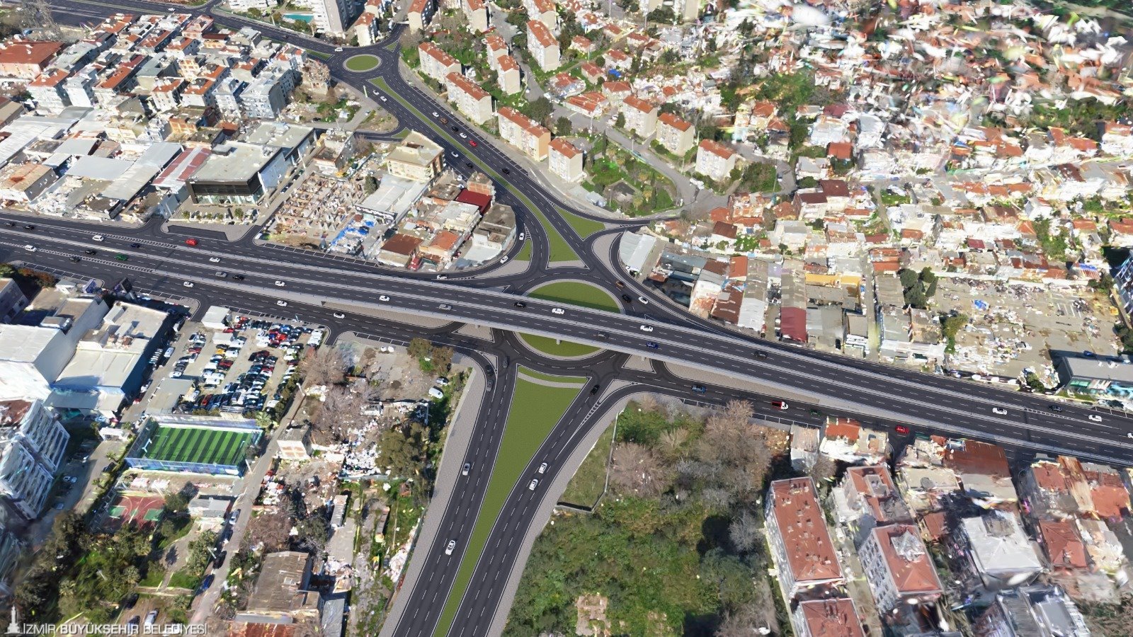 Anadolu Caddesi’ndeki yoğunluğa köprülü çözüm