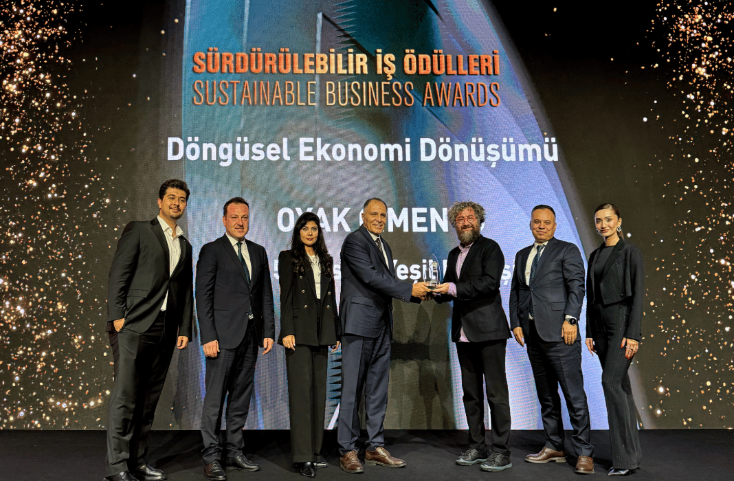 OYAK Çimento’ya “Döngüsel Ekonomi Dönüşümü” ödülü